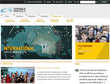 Tablet Screenshot of international.centrale-marseille.fr